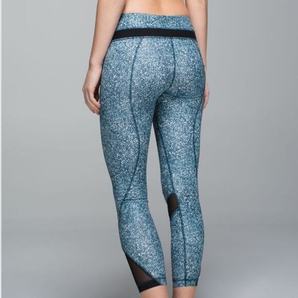 Lululemon Pebble Print Alberta Lake Full On Luxtreme Inspire Tight II 6 - Picture 2 of 11